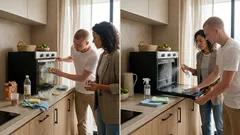 El truco casero para que el vidrio del horno eléctrico vuelva a brillar en menos de 30 minutos