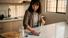 Tu mesón se ve impecable, ¿pero está desinfectado? Rutina segura sin mezclar productos