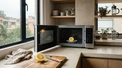 El truco de la rodaja de limón en el microondas para quitar el olor pegado (sin químicos)