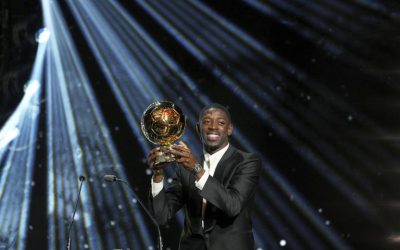 Una española y un francés: la pareja del balón de oro